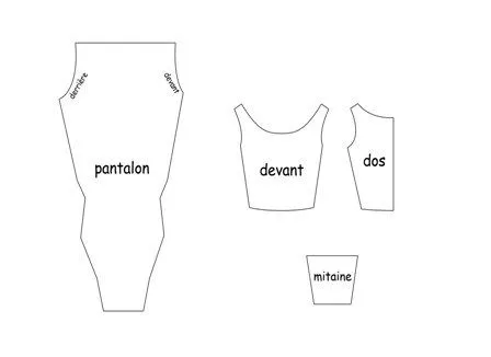FABRIQUER SES VETEMENTS POUR POUPEES - Patron pour vêtement Barbie FABRIQUER SES VETEMENTS POUR POUPEES - Patron pour vêtement Barbie