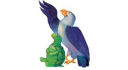 Fábula de Esopo: La tortuga y el águila