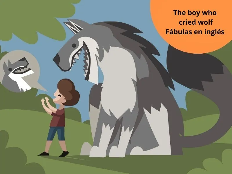 Fábula en inglés para niños: The boy who cried wolf (Pedro y el lobo) Fábula en inglés para niños: The boy who cried wolf (Pedro y el lobo)