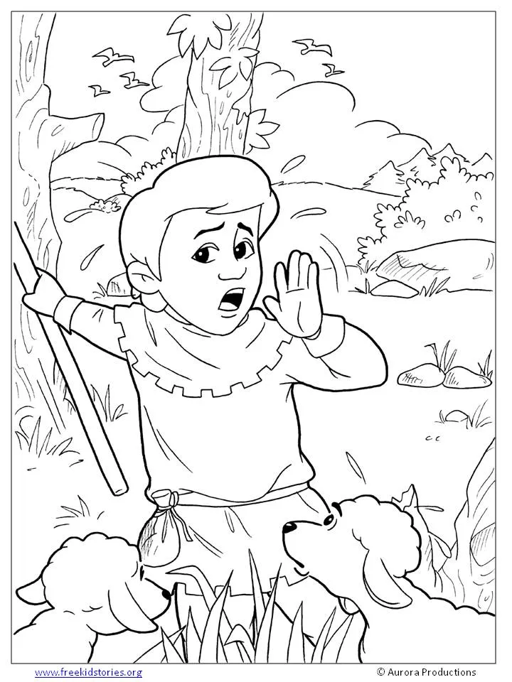 Fábulas de Esopo: Páginas para colorear – Aesop's Fables Coloring ...