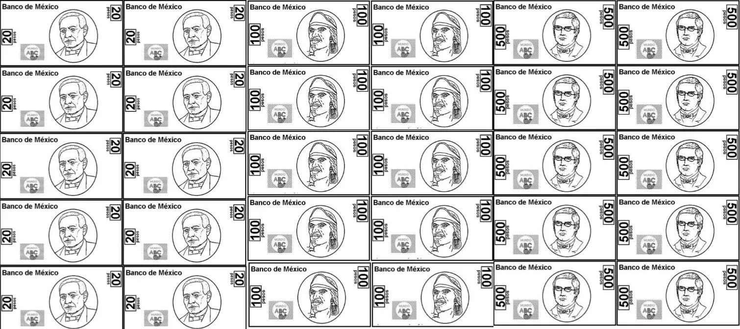 Fabuloso material didáctico billetes para jugar y aprender | Material Educativo Fabuloso material didáctico billetes para jugar y aprender | Material Educativo
