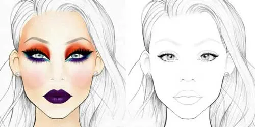 Que es un face chart ? La herramienta secreta del maquillaje ... Que es un face chart ? La herramienta secreta del maquillaje ...
