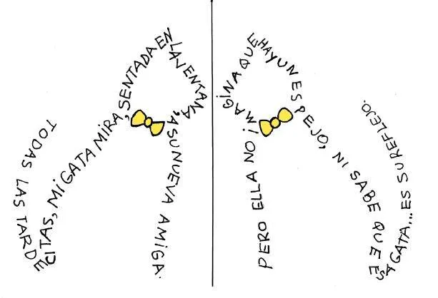 faceblog★: CALIGRAMAS, de Diana Briones (Poesía visual)