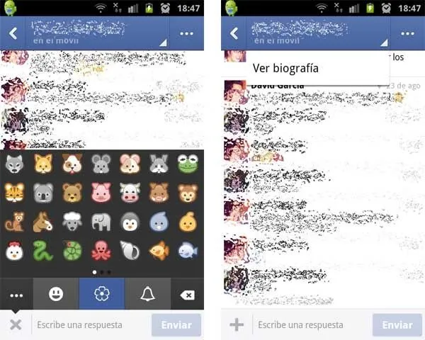 Facebook Messenger, ahora con emoticonos Emoji - tuexpertoapps.com