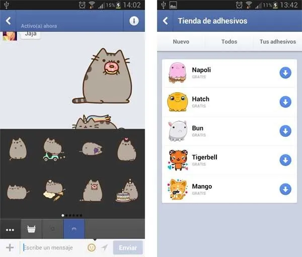 Facebook Messenger estrena sus pegatinas en Android | Trucos para ... Facebook Messenger estrena sus pegatinas en Android | Trucos para ...