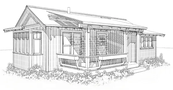 Fachadas de casas dibujo técnico | Arkiplus