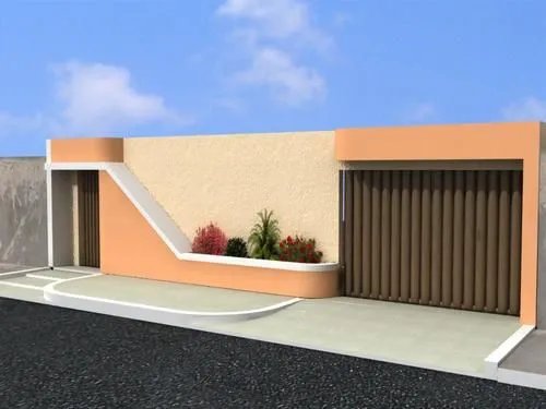 Fachadas de casas modernas com muros fotos | Google and Search