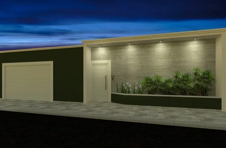 Fachadas de casas modernas com muros fotos | Búsqueda y Google Fachadas de casas modernas com muros fotos | Búsqueda y Google