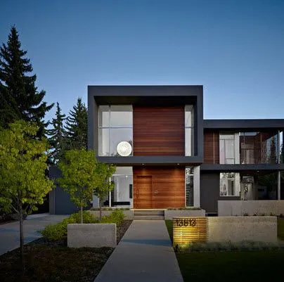 Fachadas de casas modernas, todo para diseñar una hermosa casa ...
