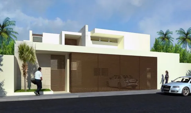 Fachadas de Casas Modernas: enero 2012