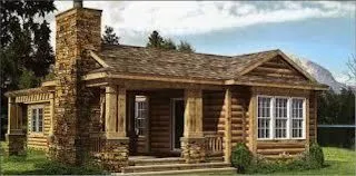 Fachadas de casas pequeñas rusticas.