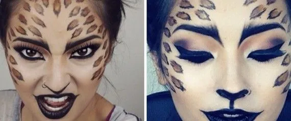 Fácil! Maquillaje de leopardo para Halloween | Laura Sanchez Fácil! Maquillaje de leopardo para Halloween | Laura Sanchez