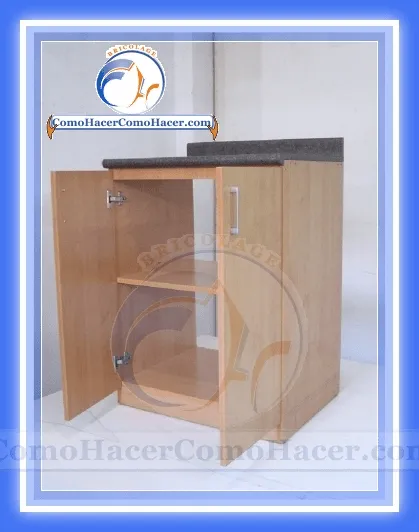 Así de facil se hace un mueble para la cocina. - Taringa! Así de facil se hace un mueble para la cocina. - Taringa!
