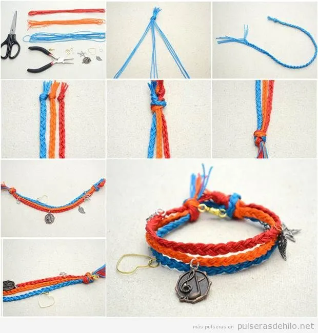 Fácil | Pulseras de Hilo | Todo sobre las pulseras de hilo ... Fácil | Pulseras de Hilo | Todo sobre las pulseras de hilo ...