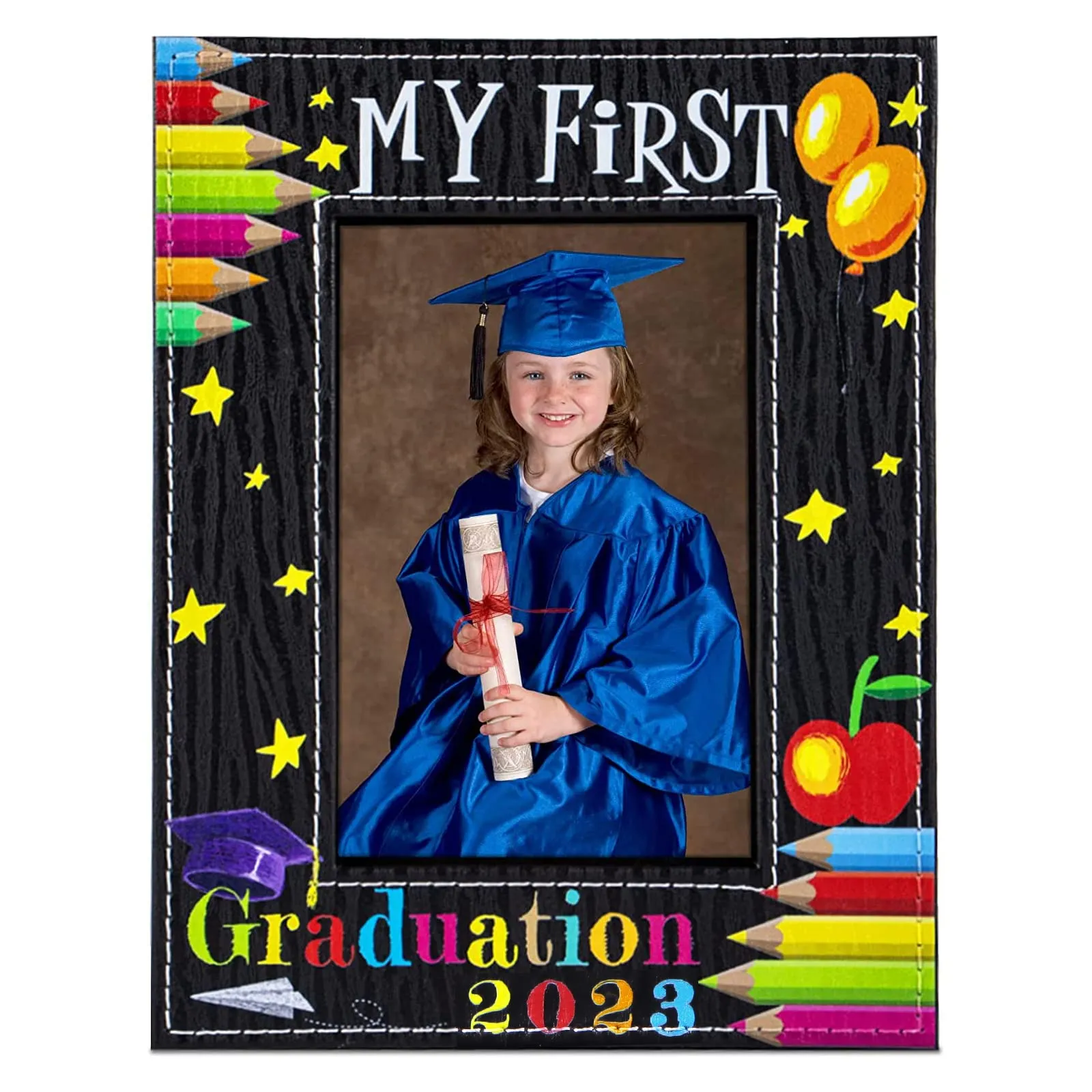 FaCraft - Marco de fotos de graduación preescolar para el jardín de  infantes, marcos de fotos de