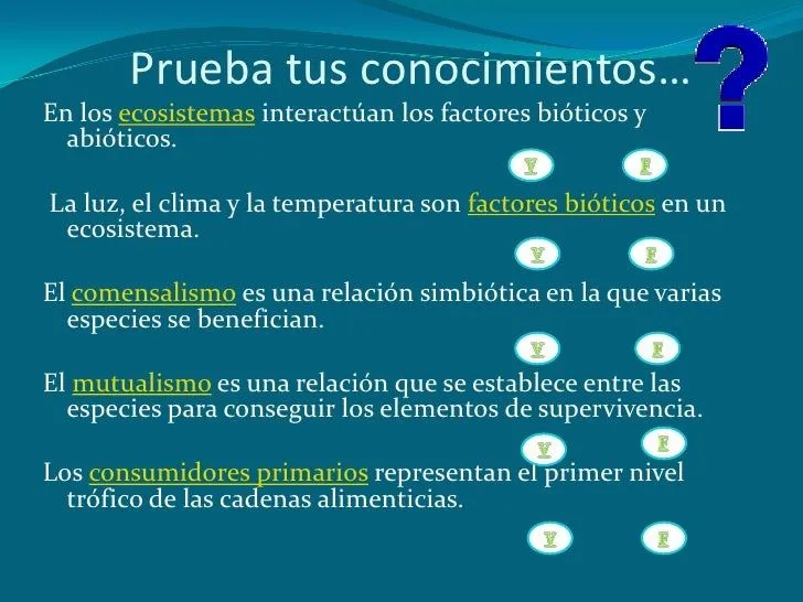 Los factores bióticos y abióticos y su influencia 1