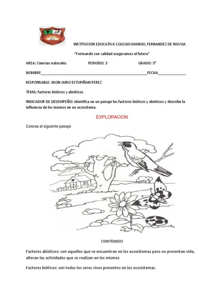 Factores Bioticos y Abioticos PDF | PDF | Ecosistema | Suelo Factores Bioticos y Abioticos PDF | PDF | Ecosistema | Suelo