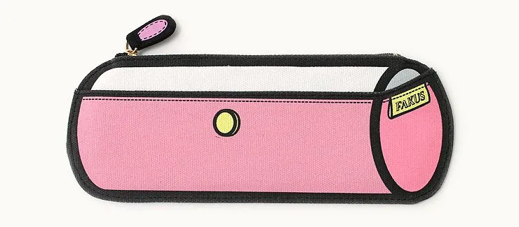 Fakus Pencil Cases with 3D Optical Illusions by sun-star - Homeli