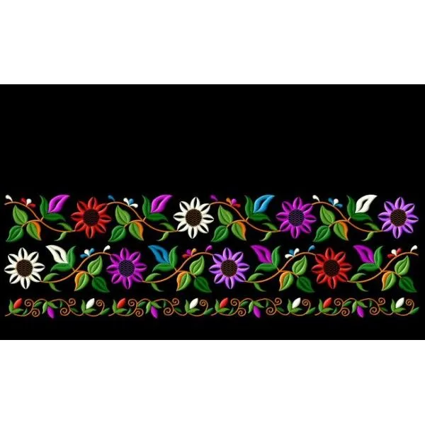 Fotos flores bordadas - Imagui