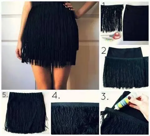 Falda con flecos para fiesta | costura | Pinterest | Fiestas Falda con flecos para fiesta | costura | Pinterest | Fiestas