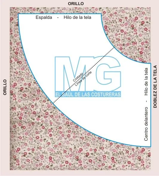 Patrones de faldas para niña - Imagui