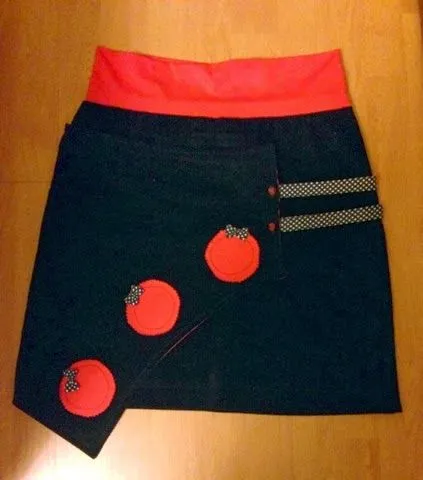 falda papel | Aprender manualidades es facilisimo.