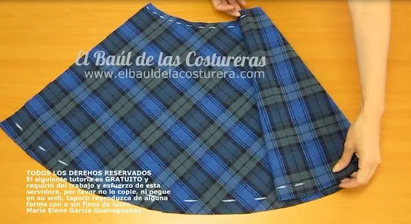 Cómo hacer una Falda Plato | EL BAÚL DE LAS COSTURERAS Cómo hacer una Falda Plato | EL BAÚL DE LAS COSTURERAS