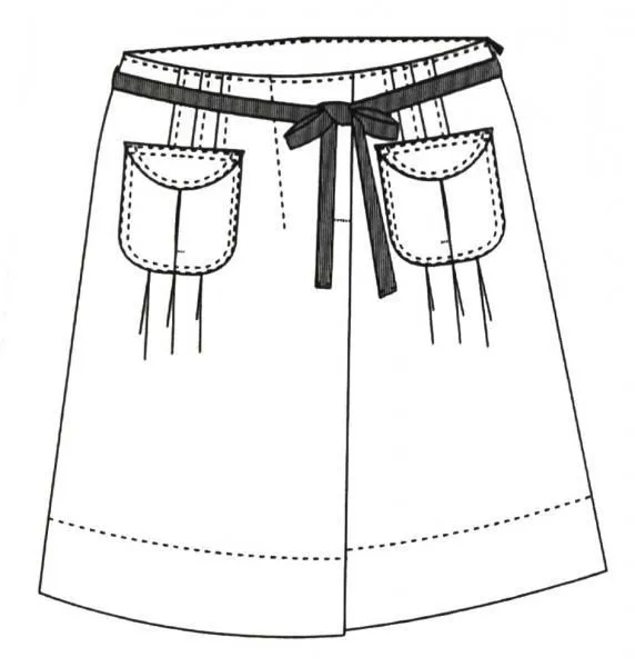 Dibujos de una falda - Imagui