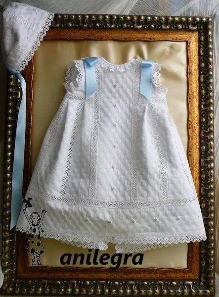 Faldón de bautizo , transformando el patrón " campanita ...