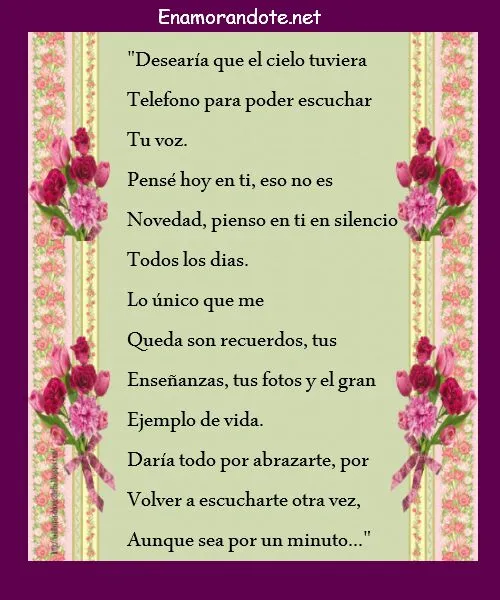 ya fallecida feliz dia de las madres | Para los seres queridos que ...