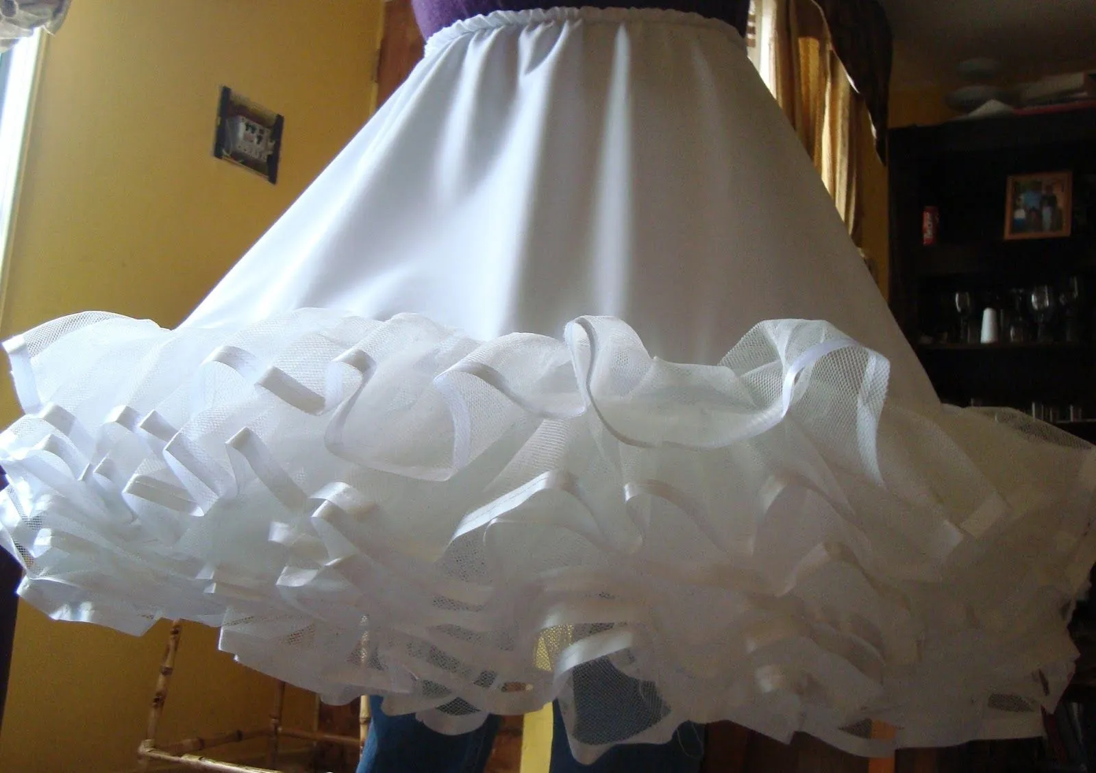 FALSOS PARA VESTIDOS DE HUASA