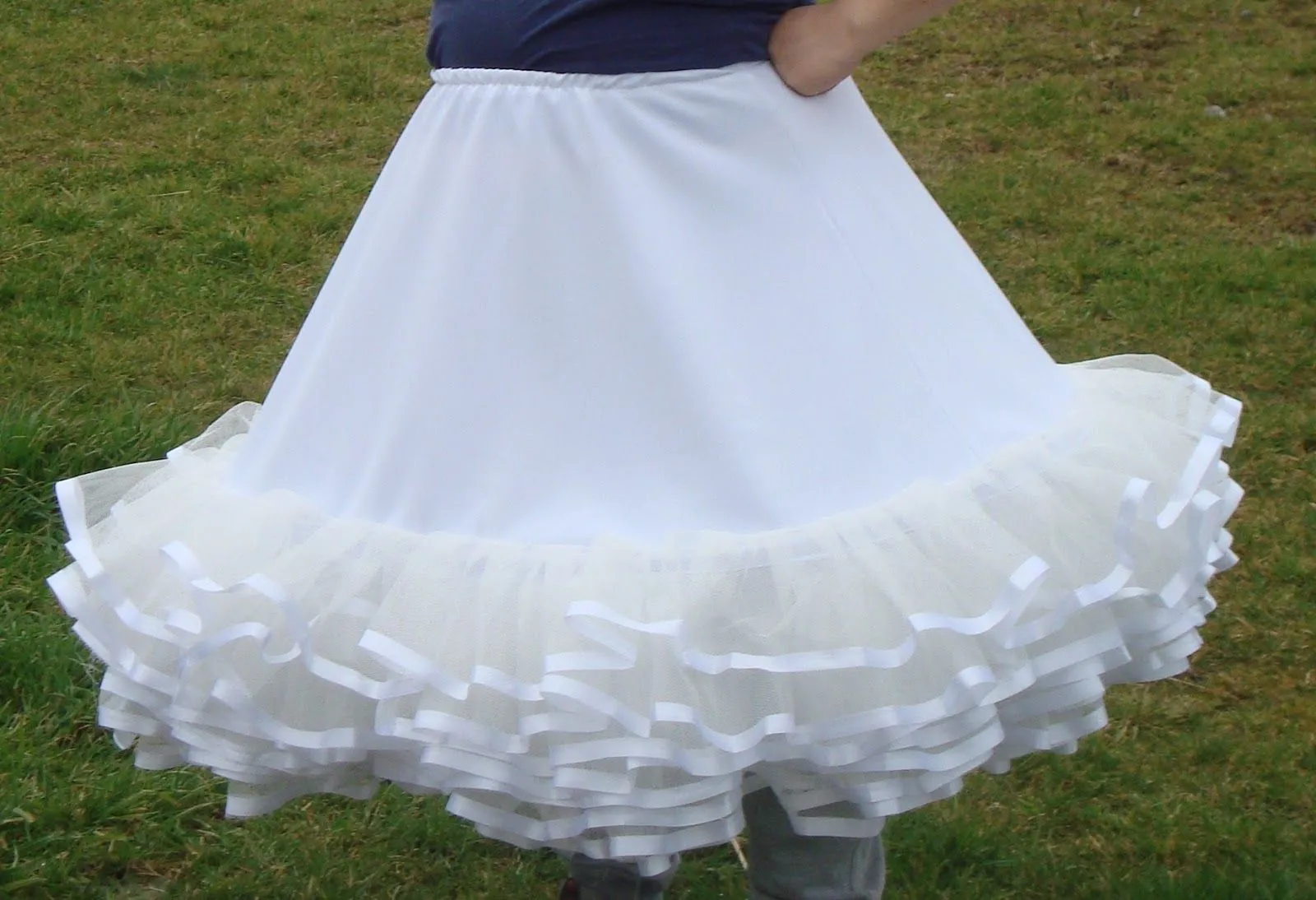 FALSOS PARA VESTIDOS DE HUASA