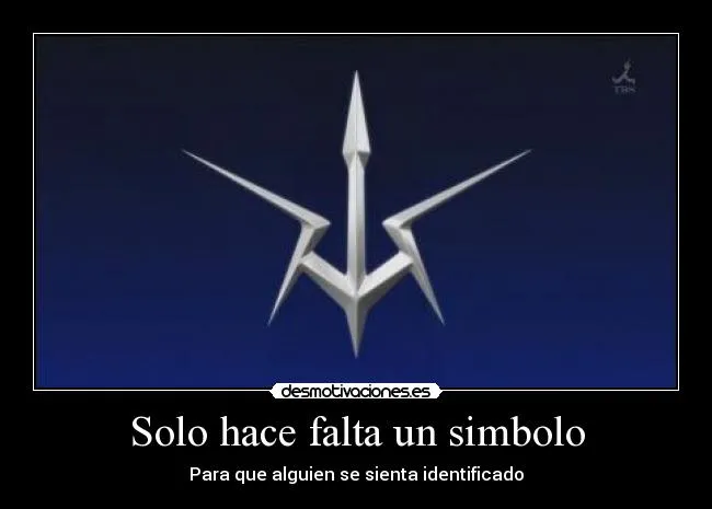 Solo hace falta un simbolo | Desmotivaciones