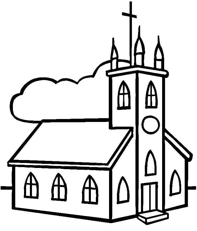 Familia Católica: Páginas para Colorear de iglesias Familia Católica: Páginas para Colorear de iglesias