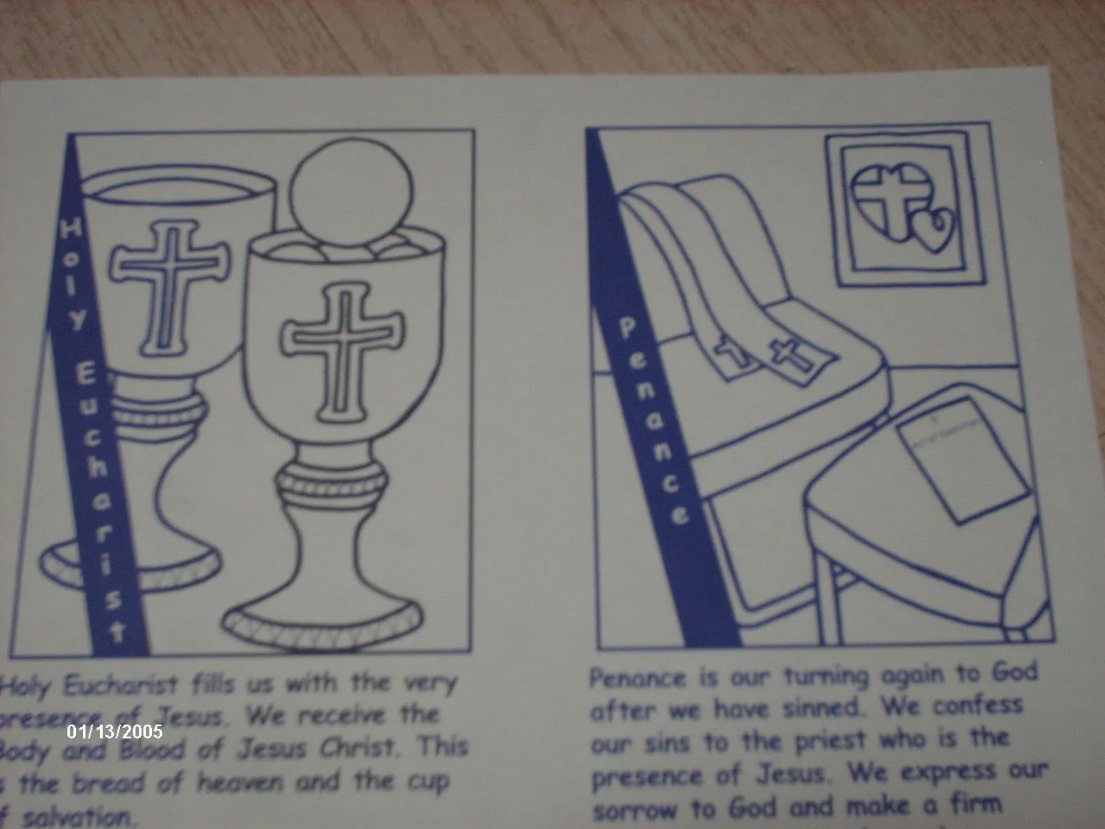 Familia Católica: Páginas para Colorear de los Sacramentos Familia Católica: Páginas para Colorear de los Sacramentos