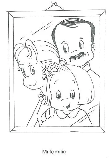 LA FAMILIA: DIBUJOS PARA COLOREAR DE LA FAMILIA LA FAMILIA: DIBUJOS PARA COLOREAR DE LA FAMILIA