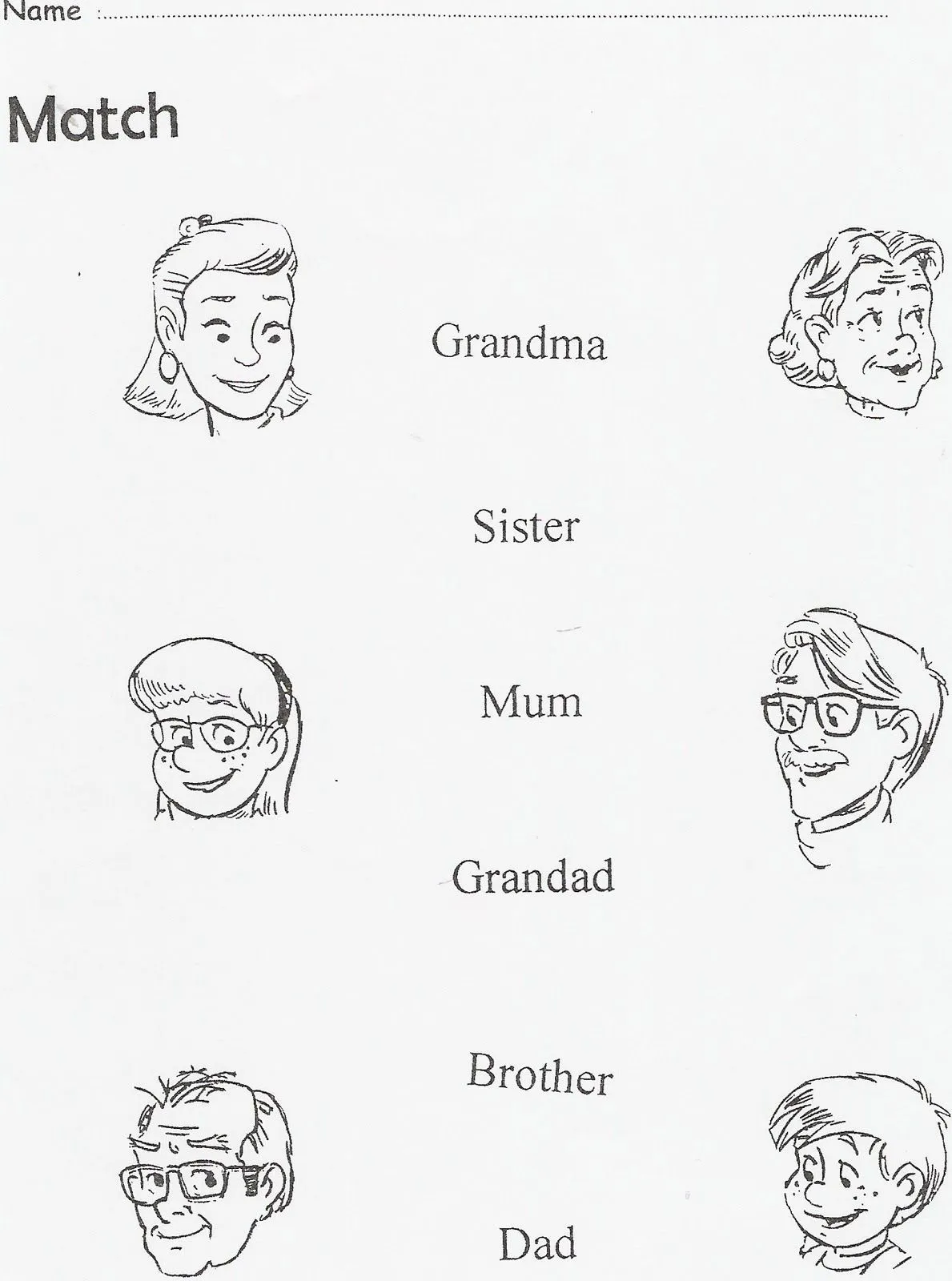 La familia en ingles para colorear - Imagui | INGLES | Pinterest La familia en ingles para colorear - Imagui | INGLES | Pinterest