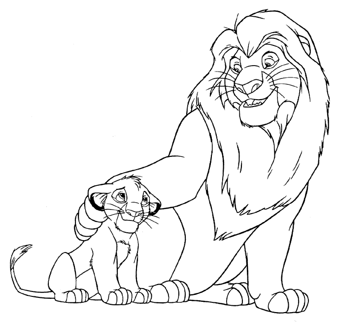 Leonas y sus cachorros para colorear - Imagui Leonas y sus cachorros para colorear - Imagui