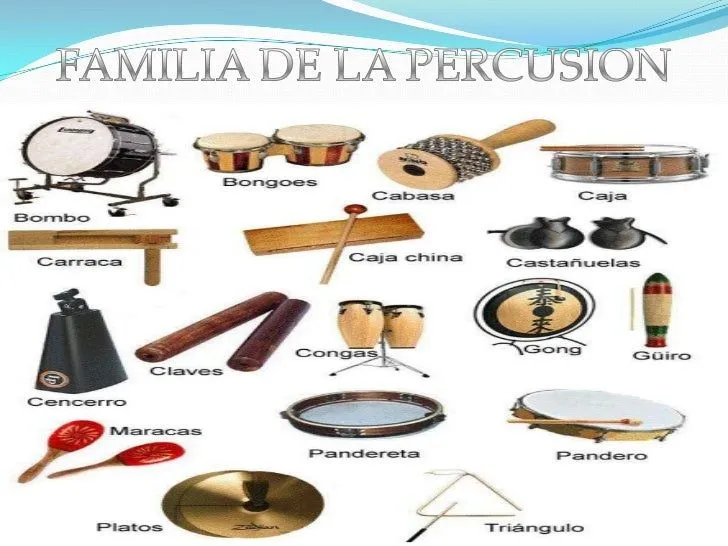 Familia de la percusion