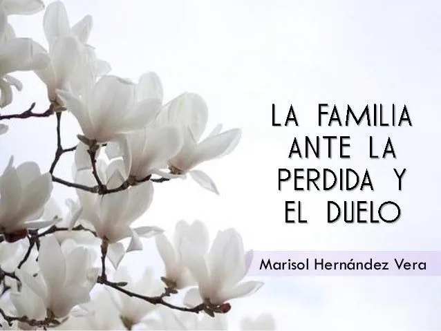 La familia ante la perdida y el duelo (Tanatología) La familia ante la perdida y el duelo (Tanatología)