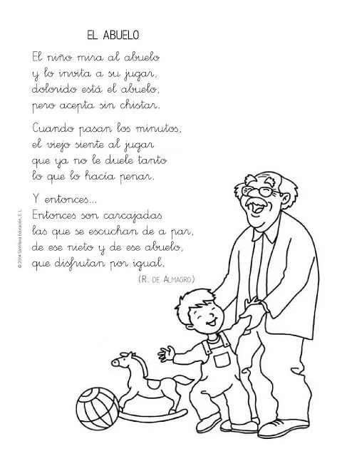 la familia: poema sobre el abuelo