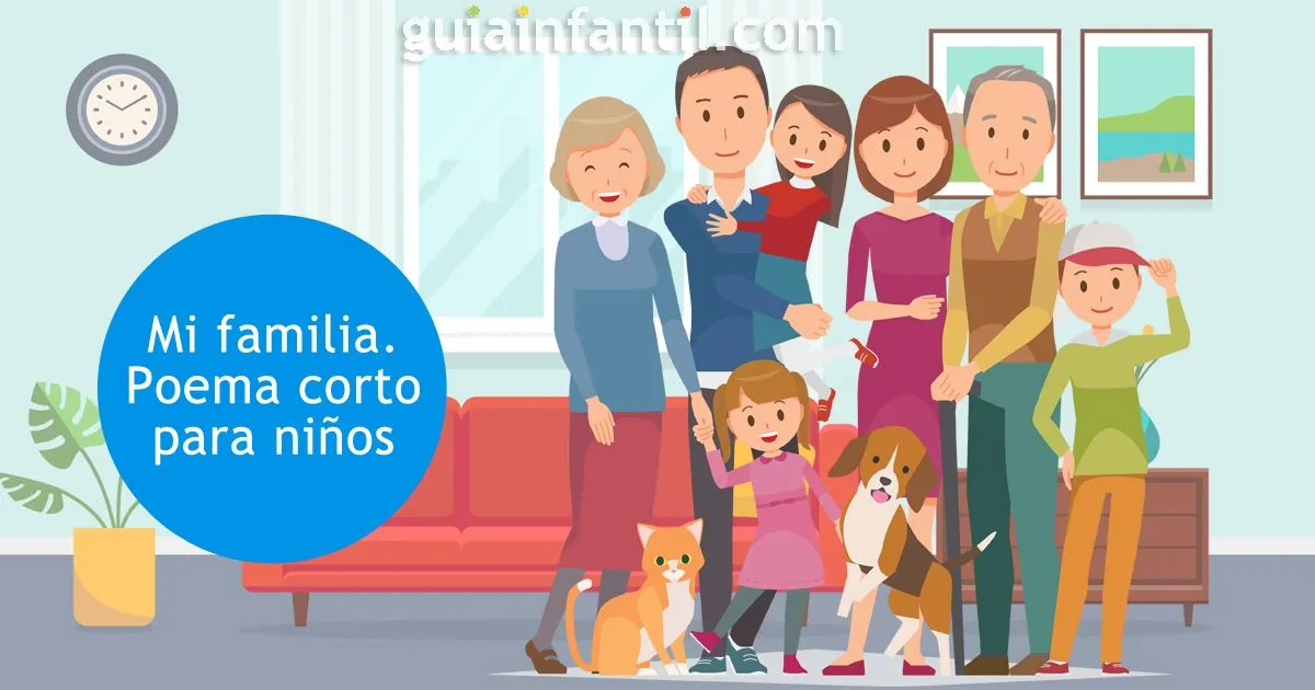 Mi familia. Poemas cortos para niños con los que educarles en valores Mi familia. Poemas cortos para niños con los que educarles en valores