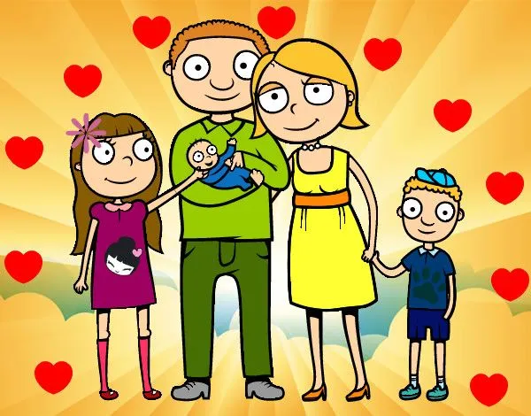 Dibujo de la familia ideal pintado por Haydesita en Dibujos.net el ... Dibujo de la familia ideal pintado por Haydesita en Dibujos.net el ...