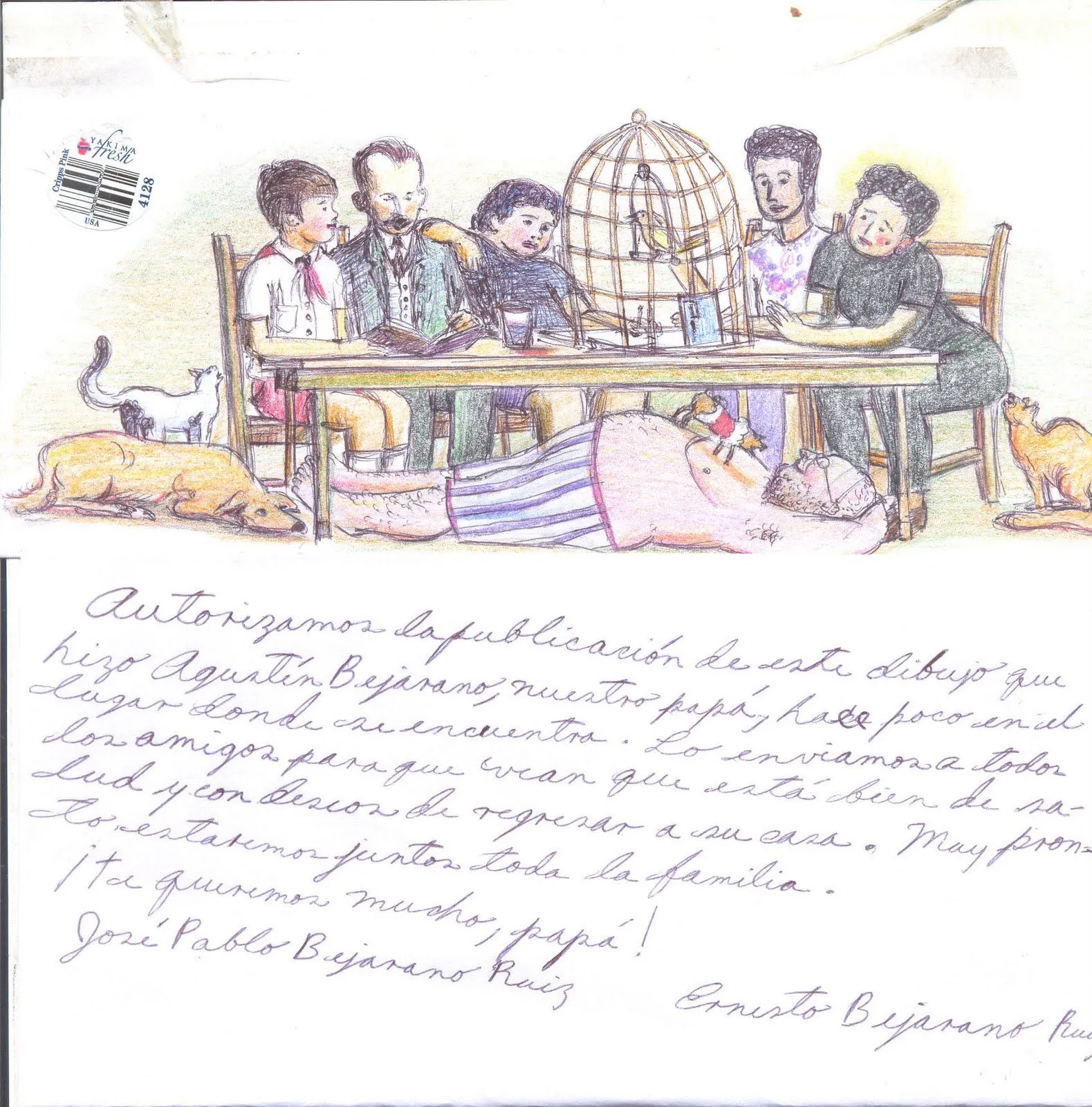 Familia Unida Dibujo