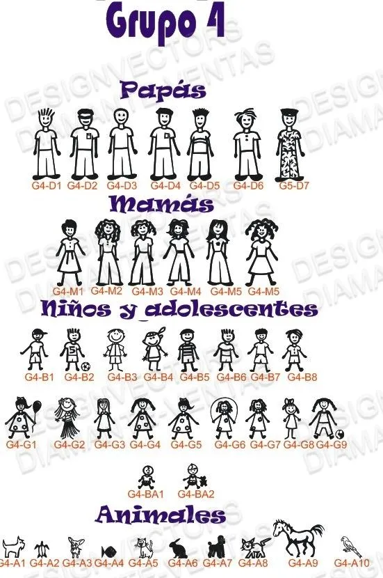 Familia vector para autos - Imagui