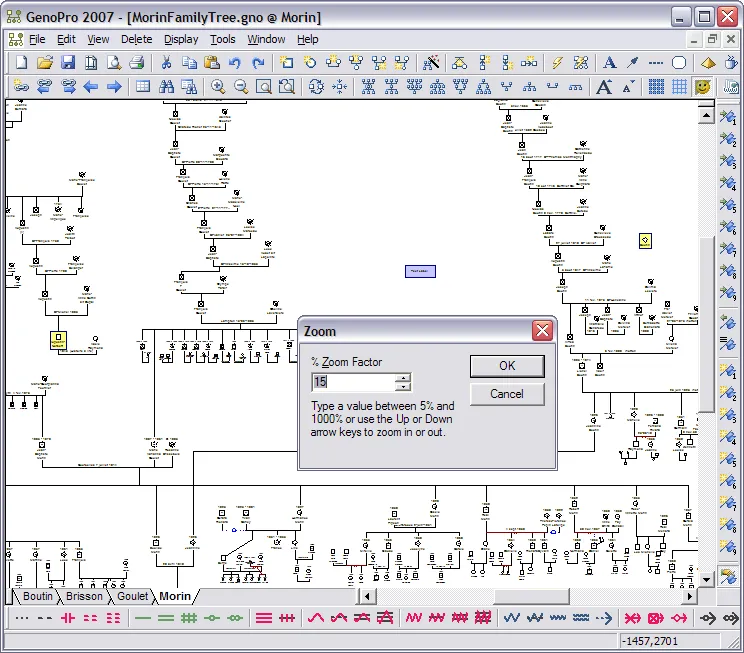 GenoPro - Arbol Genealogico - Genealogía