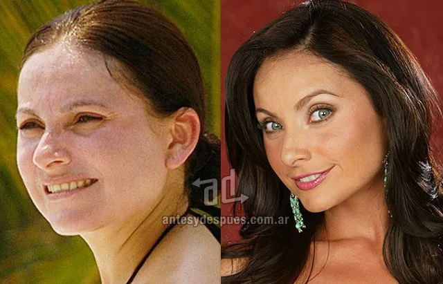 Famosas sin maquillaje | Antes y Despues | Biografia, Fotos, Familia