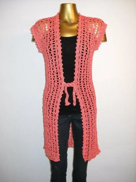 Chalecos realizados en ganchillo on Pinterest | Boleros, Tejido ... Chalecos realizados en ganchillo on Pinterest | Boleros, Tejido ...