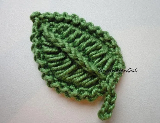 Hojas en crochet patrones - Imagui