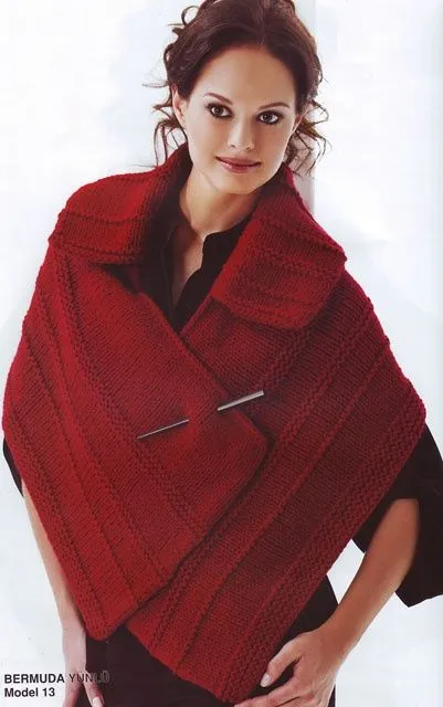 fanatica del tejido: REVISTA /accesorios | Ruanas Chales Ponchos ... fanatica del tejido: REVISTA /accesorios | Ruanas Chales Ponchos ...